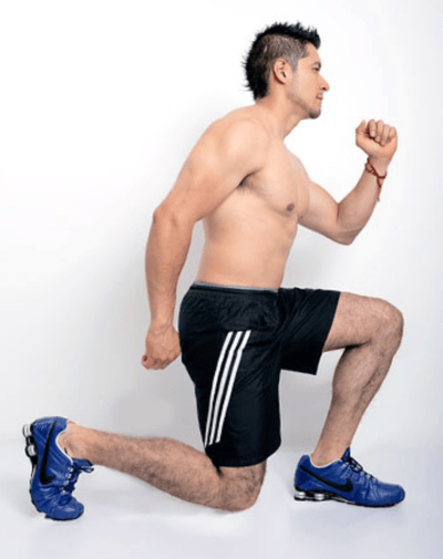 man staying active to help alleviate back pain